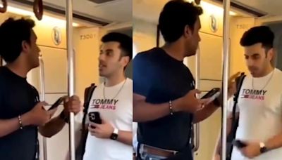 Watch: War Of Words Between Two Men Travelling In Delhi Metro Is Comedy Gold - News18