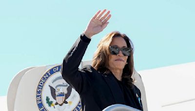 Kamala Harris campaigning in Johnstown today