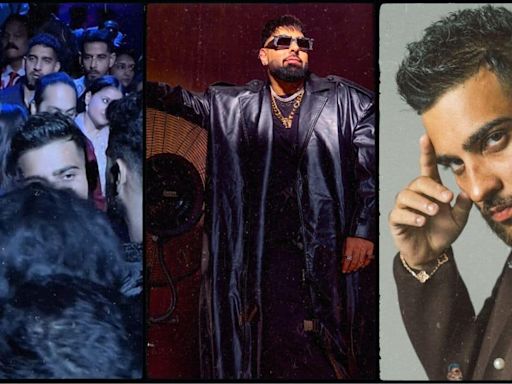 Badshah and Karan Aujla's spectacular performance gets everyone grooving during sangeet ceremony, watch here