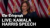 Kamala Harris calls Trump a ‘sexual predator, fraudster and cheat’