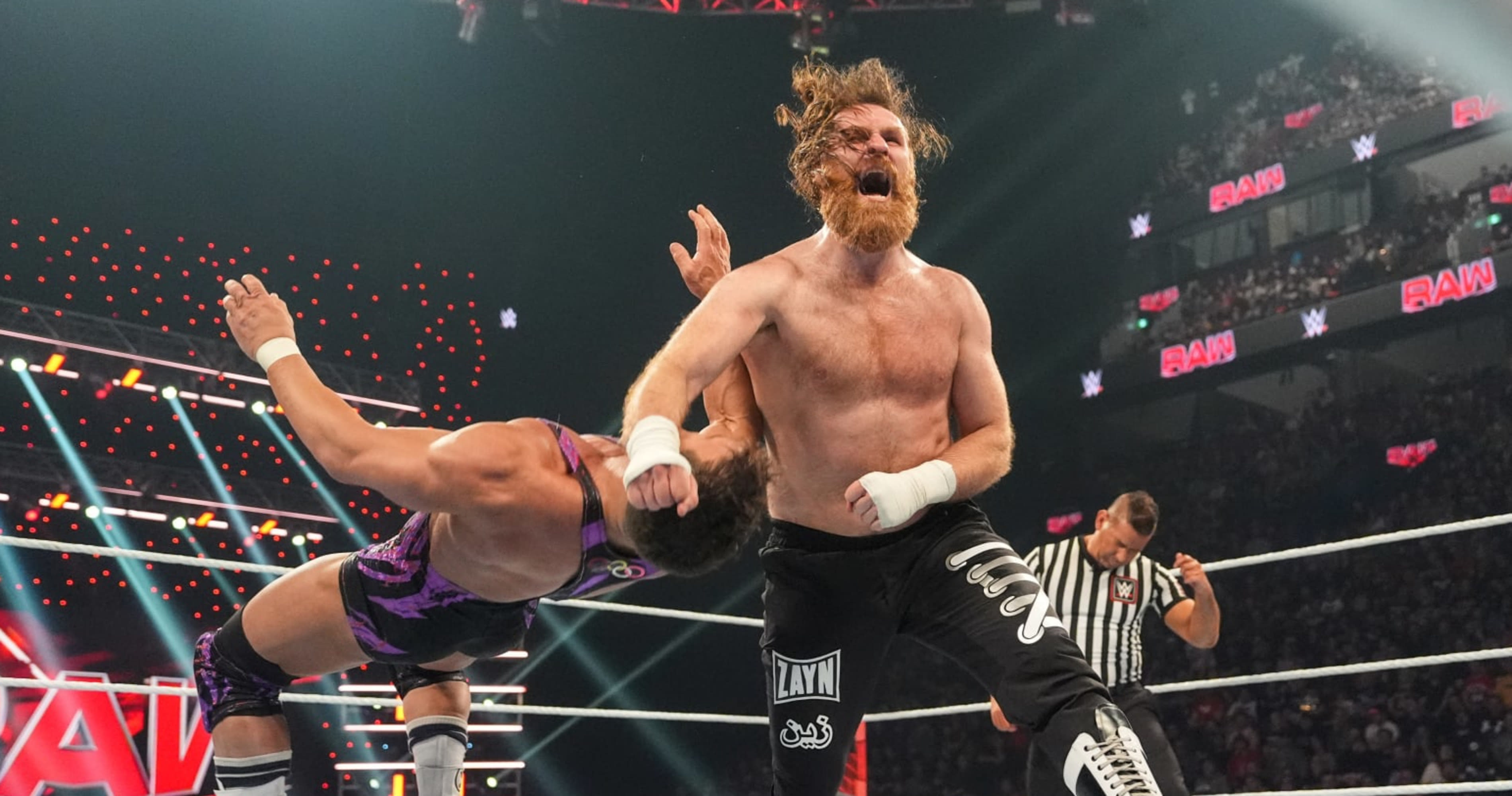 Sami Zayn Beats Chad Gable, Bronson Reed to Retain WWE Intercontinental Title