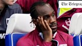 West Ham’s Michail Antonio reveals he is having therapy after ‘disliking football’
