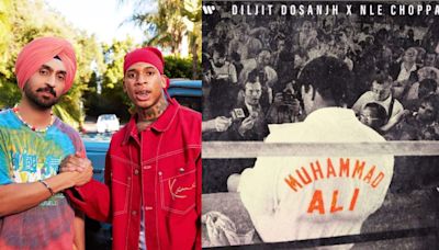 Diljit Dosanjh joins forces with American rapper NLE Choppa for dynamic new hip hop track Muhammad Ali