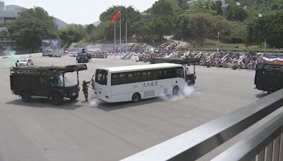 警校辦國安教育日匯演 李家超：有國安才有港安家安