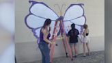 Butterfly murals in Marysville raise awareness around domestic violence