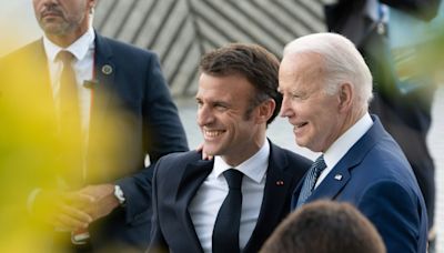 Macron, Biden to discuss Ukraine, Middle East after marking D-Day