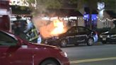 Car goes up in flames in Fenway - Boston News, Weather, Sports | WHDH 7News