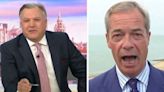 Nigel Farage in tense clash with GMB's Ed Balls over Reform's tax plans