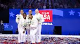 US history-making women’s Olympic gymnasts inspiring young hopefuls back home