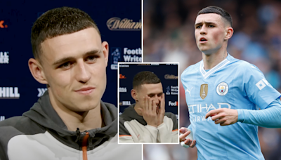 Phil Foden didn't hesitate when naming the best player he's come up against this season