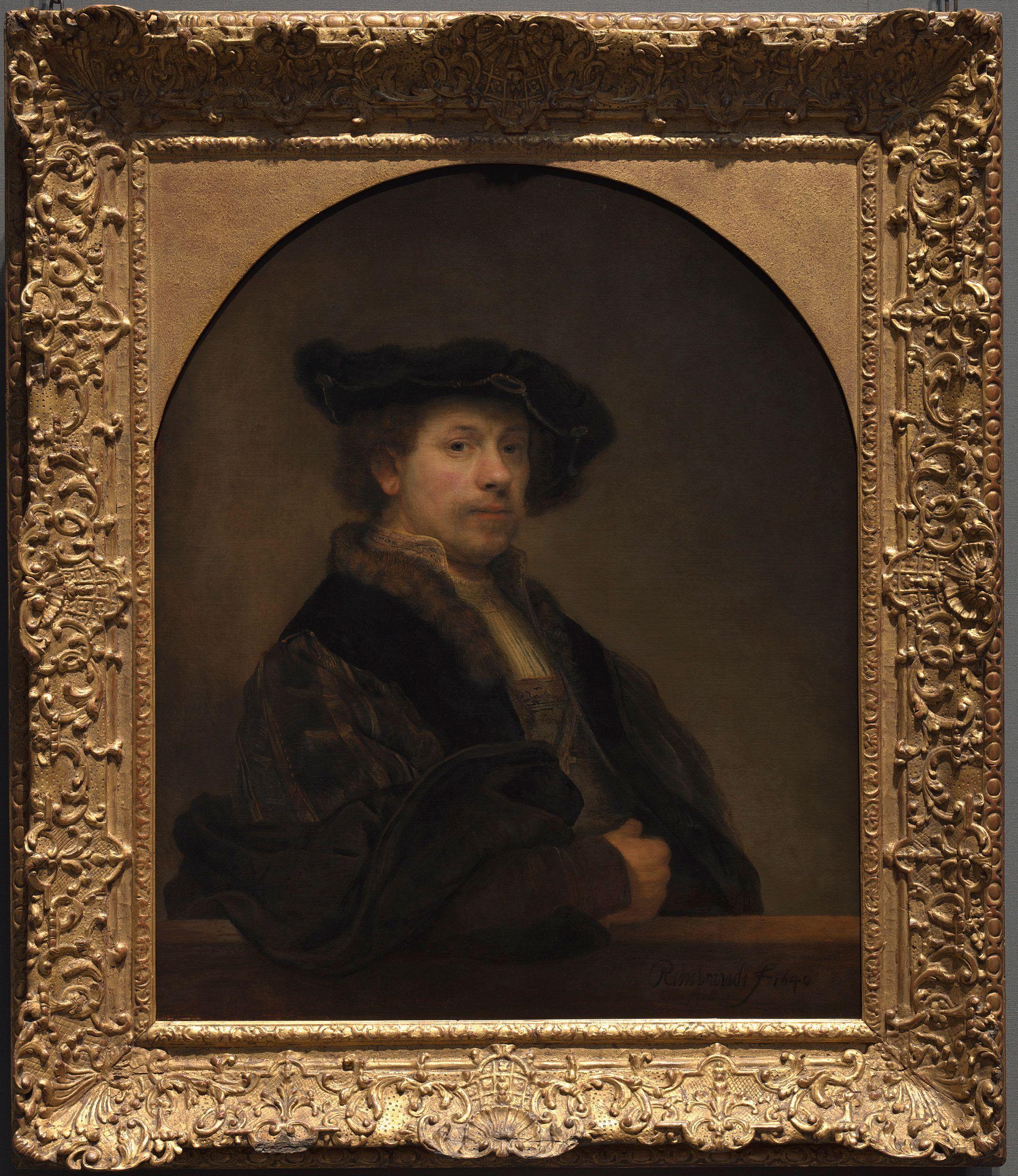 Rembrandt self-portrait goes on display in Brighton