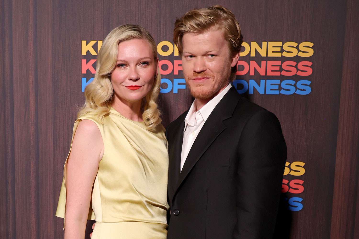 Jesse Plemons Shows Off Weight Loss While Joined by Wife Kirsten Dunst at 'Kinds of Kindness' Premiere