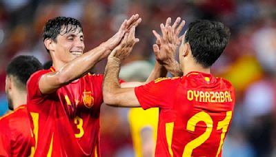 España golea a Andorra en un amistoso en Badajoz antes de la Eurocopa