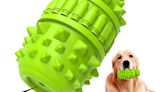 PIFFZEDO Natural Rubber Dog Toy for Large Medium Breed Aggressive Chewer Super Power Dog Chew Toys Squeaky Dog...