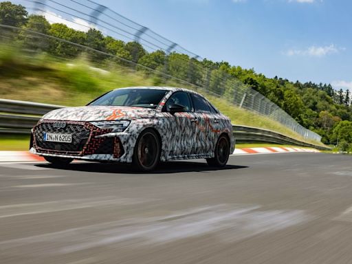 Audi RS 3 se queda con el título del auto compacto más rápido de Nürburgring - La Tercera