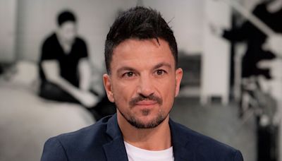 Peter Andre shares cheeky message as trolls question baby post