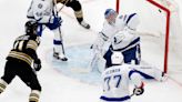 Trent Frederic scores 2 goals, David Pastrnak gets 24th as Bruins beat Lightning 7-3