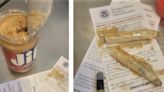 'Ganja have to report it': TSA agents found marijuana vape canisters hidden in a jar of peanut butter