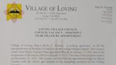 Village of Loving seeks replacements for Mayor Pro-Tem and Village Council