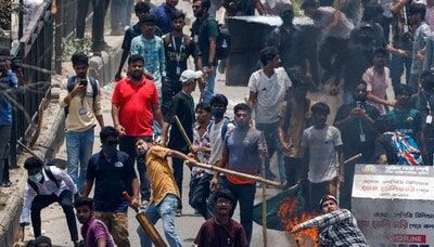 Bangladesh TV news off air, communications disrupted as protests spike