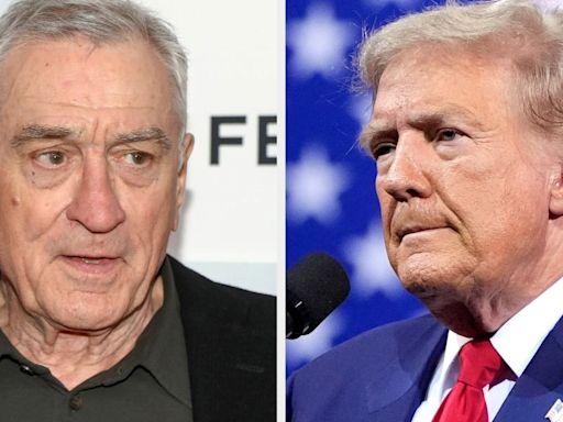 Robert De Niro Pulls No Punches As He Tears Into 'Clown' Donald Trump