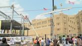 Little Rock Central High hosts topping out ceremony for new science wing