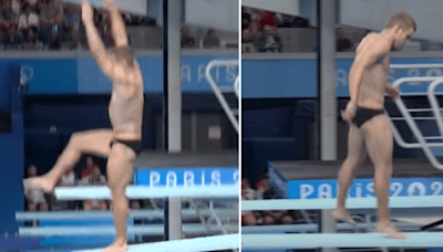 Olympics diver handed massive penalty after getting cold feet at last minute