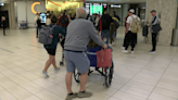 Travelers return to Tampa International Airport after a chaotic weekend