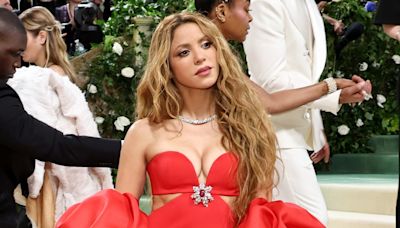 Shakira Makes Her Met Gala 2024 Debut in Red-Hot Look - E! Online