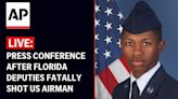 LIVE: Press conference after Florida police fatally shot U.S. airman Roger Fortson