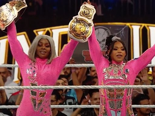 Bianca Belair y Jade Cargill retienen los Campeonatos por Parejas en WWE King and Queen of the Ring