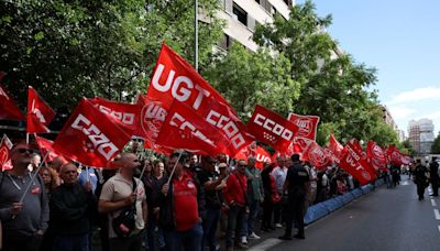 Unions in Spain protest in push to reduce working hours