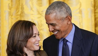 Barack and Michelle Obama endorse Kamala Harris