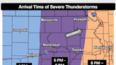 'All ingredients coming together' for high-impact NE Kansas severe weather event Monday