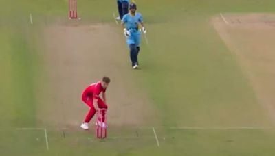 PAK's Shan Masood survives despite being hit-wicket and run out in same ball, umpire's decision credited to unique rule