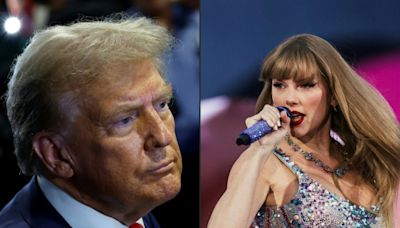 "Odio a Taylor Swift", escribe Donald Trump en su red social