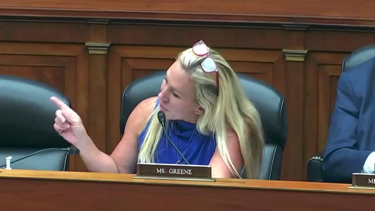 Marjorie Taylor Greene, Jasmine Crockett clash over 'false eyelash' insult in House meeting