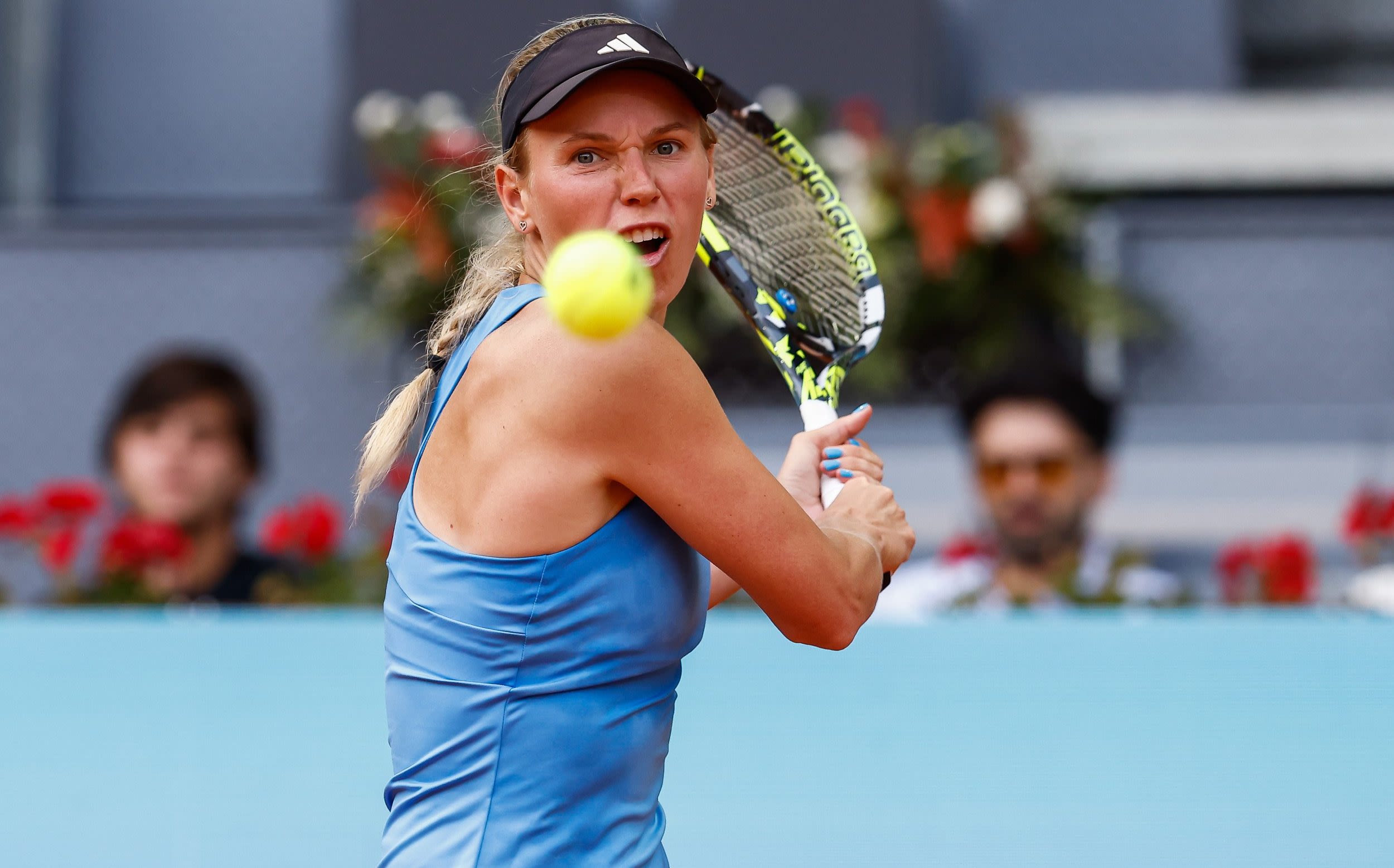 Caroline Wozniacki’s father hits out at French Open organisers as she is denied wild-card entry