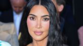 Kim Kardashian Wears Risqué Barely-There Look for Friend's Wedding