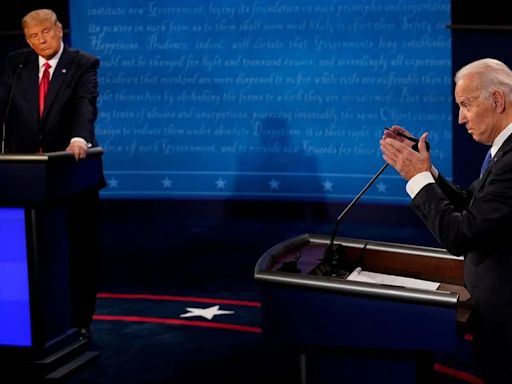 A 24 horas del debate presidencial, Joe Biden y Donald Trump ajustan los detalles para evitar un paso en falso