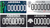 Arizona Department of Transportation unveils 4 new specialty license plates for charities