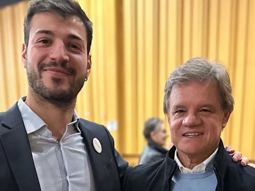 Enrique Sacco compartió imágenes del festejo por la graduación del hijo de Débora Pérez Volpin: “Orgulloso de vos”