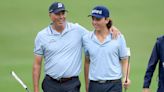 Matt Kuchar and son Cameron lead by 3 at soggy PNC Championship