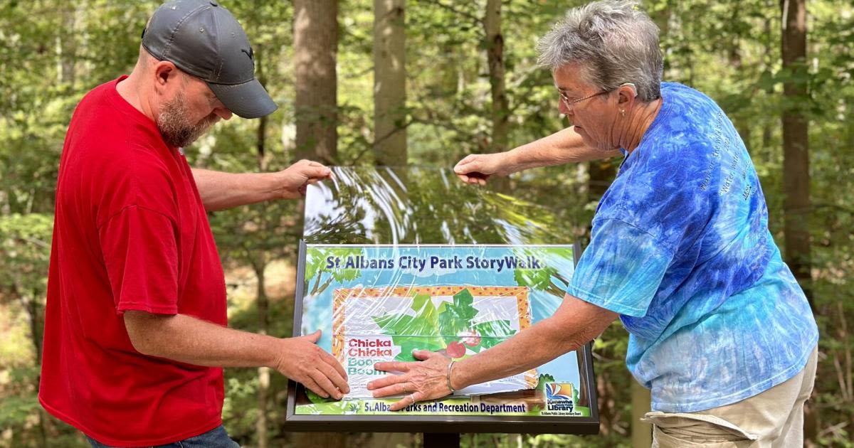 St. Albans to open area's first StoryWalk at public grand opening Saturday