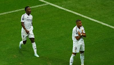 Vinicius vuela, Mbappé marca y el Madrid se lleva la Supercopa contra el Atalanta