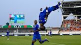 AP PHOTOS: Africa Cup is a soccer roller coaster of thrills, spills and surprises