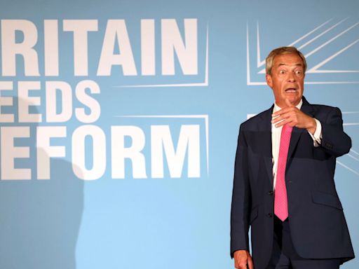 Nigel Farage criticizes 'reprehensible' racist remarks by workers for his Reform UK party