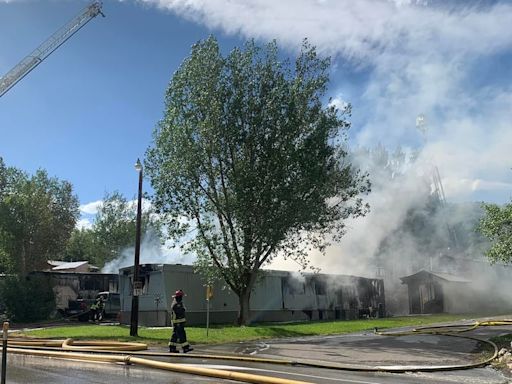 Plane crashes into mobile home community in Steamboat Springs