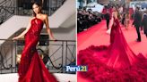 Natalie Vértiz lució imponente vestido en la alfombra roja del Festival de Cannes 2024