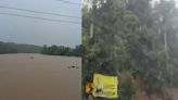 Heavy Rains Trigger Flooding in Sringeri; Tunga River Exceeds Danger Mark: Math Issues Warning